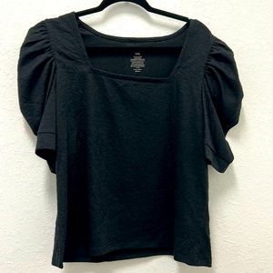 Nine West Black Blouse